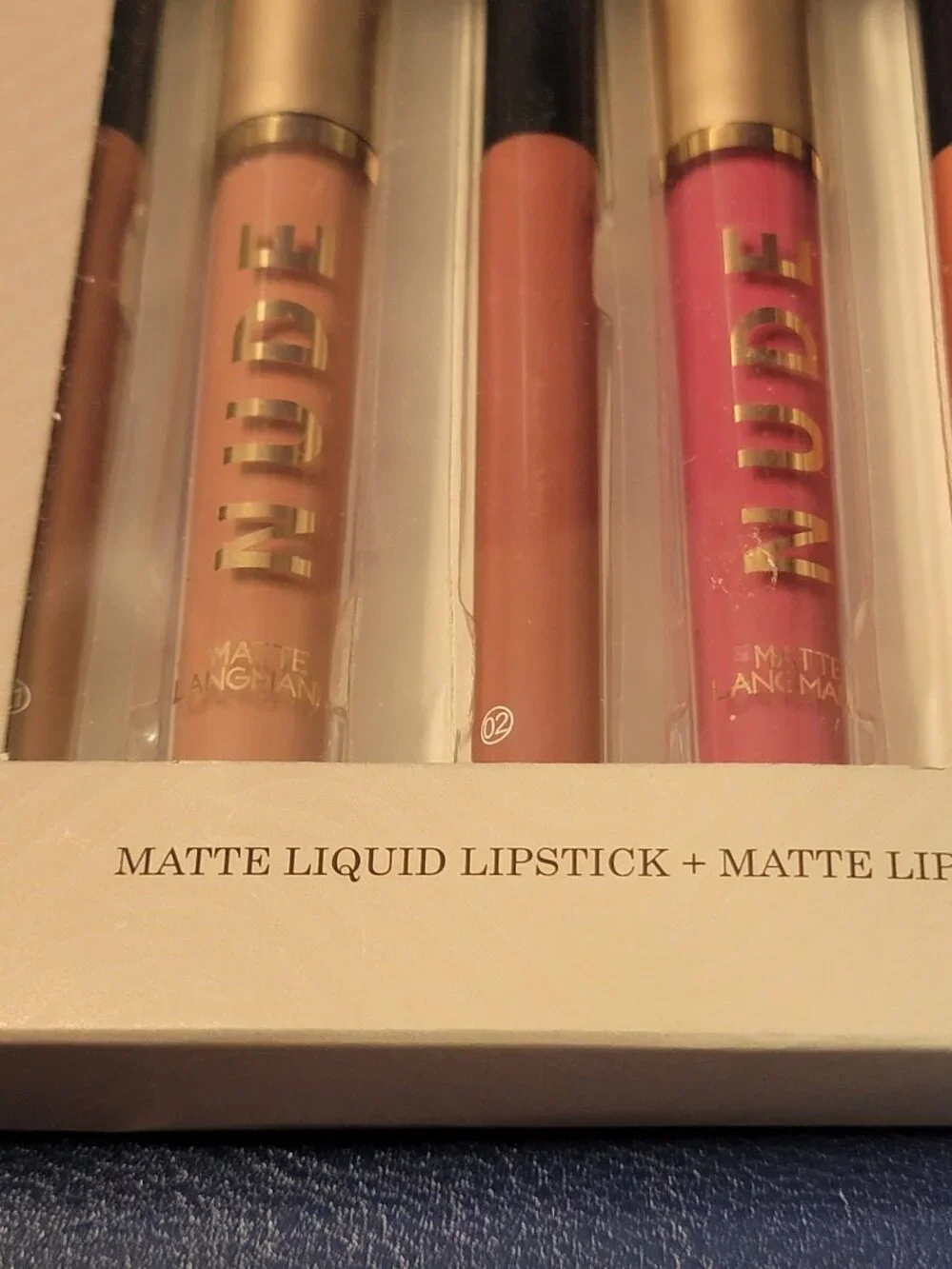 BestLand Set of Six Lip Liners and Lip Gloss New in Box